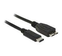 DELOCK 83676 - Cavo USB 3.1, connettore C su connettore Micro B, 0,5 m