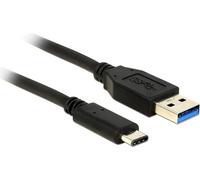 DeLOCK 0.5m USB3.1-C/USB3.1-A cavo USB USB 3.2 Gen 2 3.1 Gen 2 05 m USB A USB C Nero (DeLOCK USB Type-C kabel - 50 cm) NEW