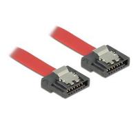DeLOCK 0.7m SATA III Cavo SATA 0,7 m SATA 7-Pin Rosso