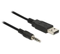 DELOCK 83779 - USB 2.0 Konverter, Seriell-TTL 3,5 mm 4 Pin, 1,8 m (3,3 V)