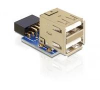 Delock 1 x 9-pin 2.54 mm/2 x USB 2.0-A 1 x 9-pin 2.54 mm 2 x USB 2.0-A 41825