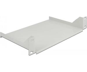 DeLOCK 10" Fachboden für Netzwerkschrank 1 He Grau