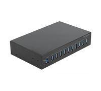 Hub USB DeLOCK 64112 hub di interfaccia 3.2 Gen 1 (3.1 1) Type-B 5000 Mbit/s Nero [64112]