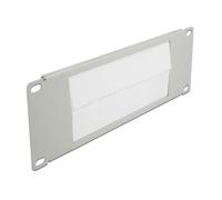Delock 10″ - Spazzola per la gestione dei cavi, 2U, colore: Grigio