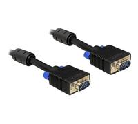 Delock 10m VGA Cable 10 m VGA (D-Sub) VGA (D-Sub) Nero Maschio/Maschio 82560