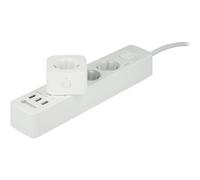 Delock 11826 CEE 7/3 CEE 7/4 Bianco status 250 V 10 A Interruttore presa di