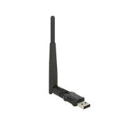 Delock 12462 Wireless USB WLAN Wi-Fi 5 (802.11ac) 433 Mbit/s Nero 2.0 Dual Band