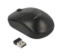 DELOCK 12494 - Mouse (mouse), funk, black