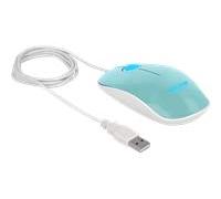 DeLOCK 12538 mouse USB Ottico 1200 DPI Ambidestro