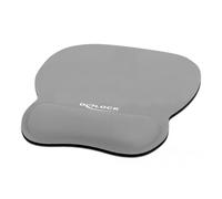 Delock 12698 Mouse Pad Ergonomico, Flessibile Grigio