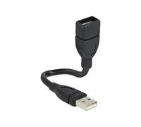 DeLock Cavo USB 2.0-A Maschio > Presa ShapeCable 15 cm – 2 cavi
