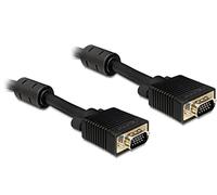 DELOCK 15M VGA CABLE CABLE VGA VGA (D-SUB) NEGRO