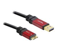 Delock Kabel USB 30 Tipo-A a USB 30 Tipo Micro-B 2M Premium
