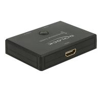 Delock 18749 HDMI Plastica Nero 3840 x 2160 Pixel 62 mm 82 mm Interruttore