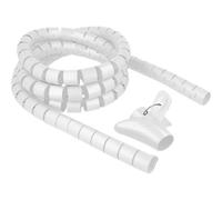 Delock 18842 Bianco Polietilene 3 cm Spiral Hose with Pull-in Tool 2.5 m x 30 mm