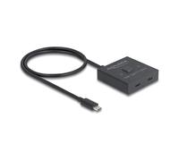 DELOCK 18911 - Switch USB 3.1 2 porte USB-C, bidirezionale, 8K 60 Hz