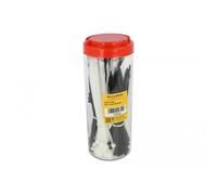 Delock 19355 Assortimento di fascette per cavi Nero, Bianco 1 KIT