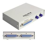 Delock 1982656 2 Porte Switch parallelo Contenitore in metallo