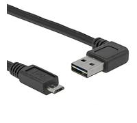 DELOCK 1M USB 2.0 A - MICRO-B M/M CABLE USB USB A MICRO-USB B NEGRO