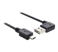 DeLOCK 1m USB 2.0 A - miniUSB m/m cavo USB USB A Mini-USB A Nero