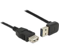 DeLOCK 1m USB 2.0-A - USB 2.0-A cavo USB USB A Nero (DeLOCK EASY-USB - USB forlngerkabel) NEW