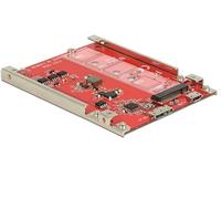 DeLOCK 2.5 convertitore USB 3.1 Micro B Femmina > M.2 Key B - 7 mm HÃ ¶ He