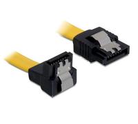 DeLock - 2 cavi SATA 6 Gb/s, 50 cm, colore: Giallo