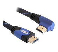 DELOCK 2M HIGH SPEED HDMI 1.4 CABLE HDMI HDMI TIPO A (ESTÁNDAR) NEGRO, AZUL