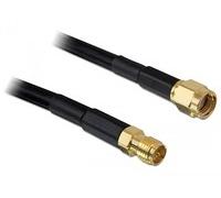 Delock 2m RP-SMA 2 m CFD200 RP-SMA RP-SMA Nero Black 88430