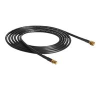 Delock 88443 Antenna WLAN Prolunga [1x Spina SMA - 1x Presa SMA] 2.00 m Nero co