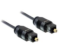 DELOCK 2M TOSLINK STANDARD CABLE DE AUDIO NEGRO