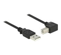 Delock 2m USB 2.0 2 m USB A USB B USB 2.0 Maschio/Maschio Nero Cable 83528