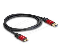 Delock Kabel USB 30 Tipo-A a USB 30 Tipo Micro-B 2M Premium