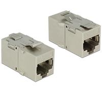 DeLOCK 2xRJ45 (Delock Keystone module - modulrt inds) NEW