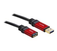 DELOCK 82754 - Cavo USB 3.0, connettore A a presa A, 3 m
