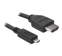 DELOCK HDMI Kabel Ethernet A -> micro D St/St 3.00 NUOVO