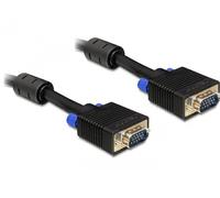 DeLOCK 3m VGA Cable cavo VGA VGA D-Sub Nero (Delock VGA-kabel - 3 m) NEW
