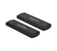 DELOCK 42633 - external M.2 NVMe/SATA SSD Case USB 3.1 Type-C