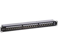 DeLOCK 43295 patch panel - patch panels (Black, 1U, Cat6)
