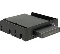 DeLOCK 47213 pannello drive bay Nero (Delock 3.5/5.25 Wechselrahmen 2.5 SATA-SSD/HD Anschluss intern ber SATA oder extern ber U