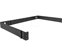 DELOCK 48,26 cm, supporto da parete 19 pollici, pieghevole, nero