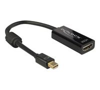 Delock 4K Passive Video- Audio-Adapter DisplayPort HDMI Mini m 62613