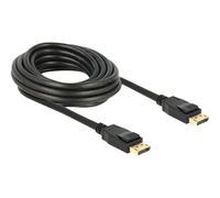 DELOCK 83808 - Cavo DisplayPort, connettore DisplayPort 1.2, 4K, 5 m, nero
