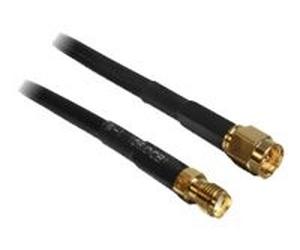 Delock 5m SMA m/f 5 m CFD200 SMA SMA Cavo antenna SMA maschio > SMA 88444