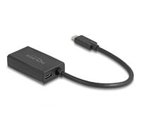 DELOCK 61058 - Adattatore USB C > HDMI, 4K@60Hz, PD 100 W, 0,15 m