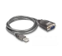 Delock 61400 USB 2.0 Adattatore [1x Spina A USB 2.0 - 1x Spina RS232] 1 m