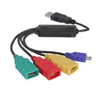 Delock 61724 480 Mbit/s Nero Windows 98SE/ME/2000/XP/Vista/7 Mac OS 9.2 + 3x USB