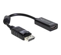 Adattatore DisplayPort con HDMI DELOCK 61849 13 cm Nero