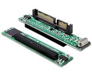 Delock 61987 SATA 22p IDE 44p Nero Verde Converter 2.5 IDE HDD 44 pin > SATA 22