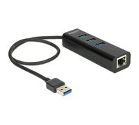 DeLOCK 62653 replicatore di porte e docking station per laptop Cablato USB 3.2 G